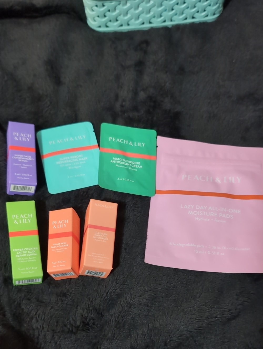 Peach & Lily Skincare Samples